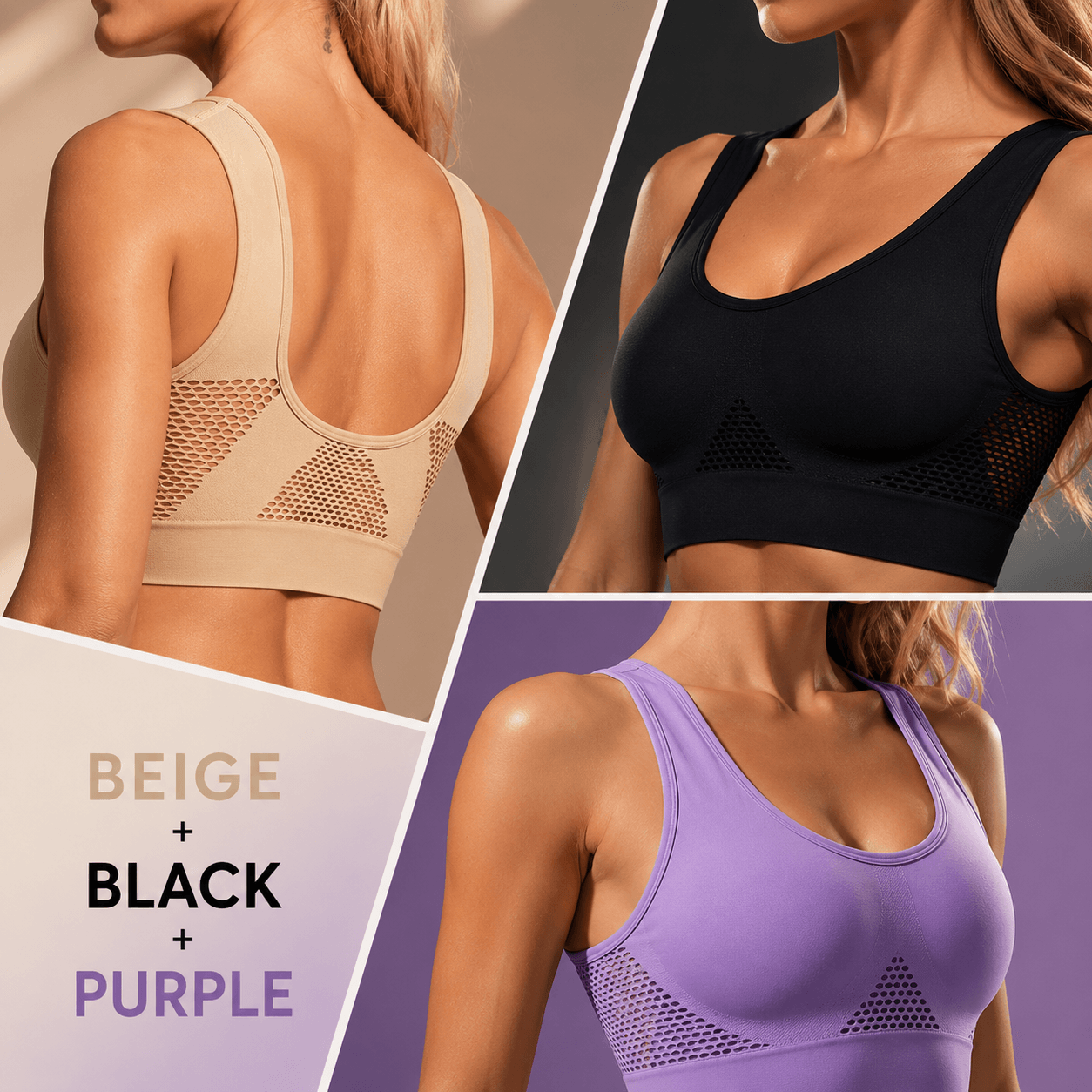 🔥 Breathable Anti-Sagging Breasts Bra
