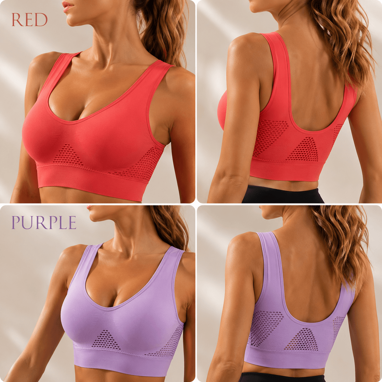 🔥 Breathable Anti-Sagging Breasts Bra