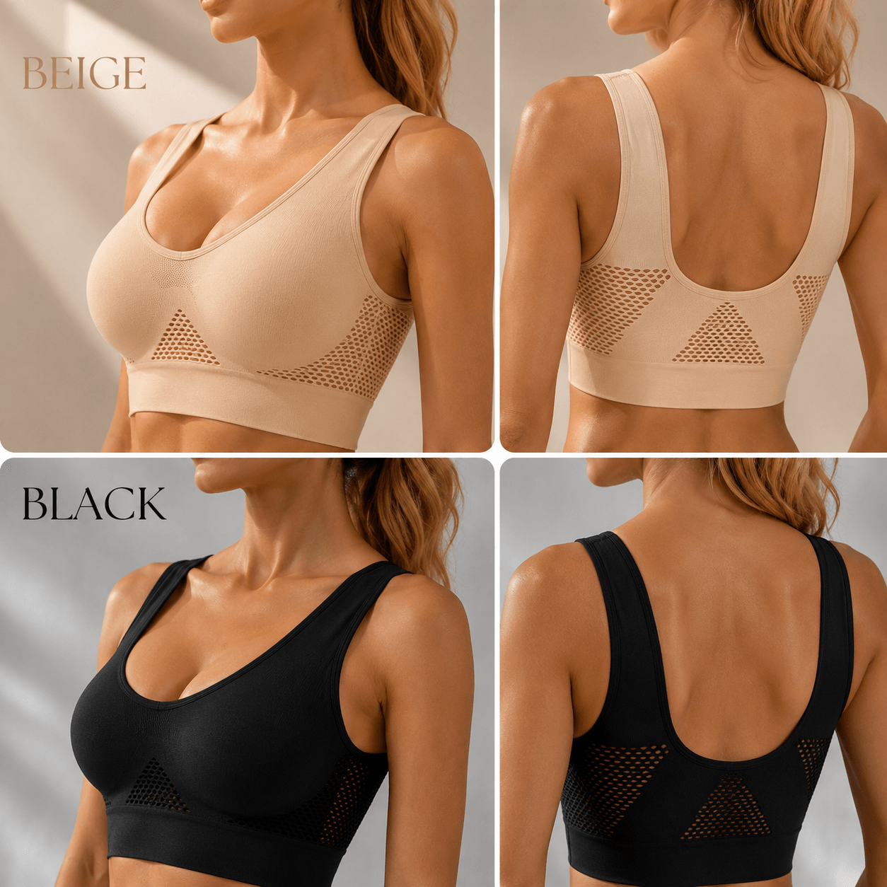 🔥 Breathable Anti-Sagging Breasts Bra