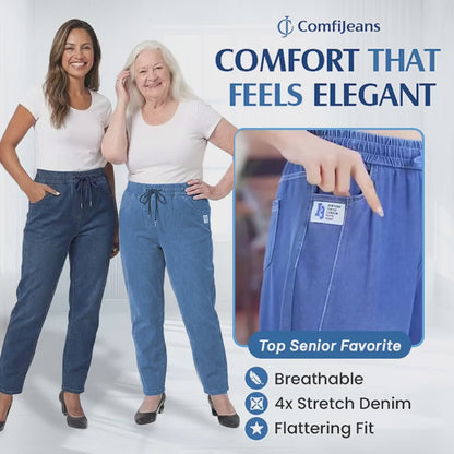 High Waist Ultra-Stretch Mom Jeans