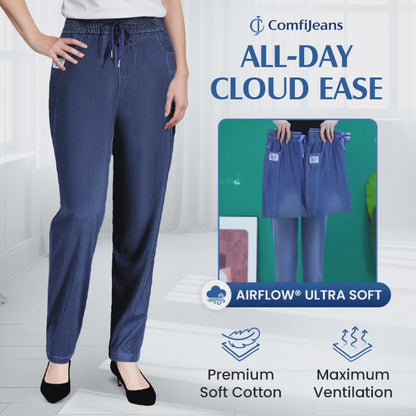 High Waist Ultra-Stretch Mom Jeans