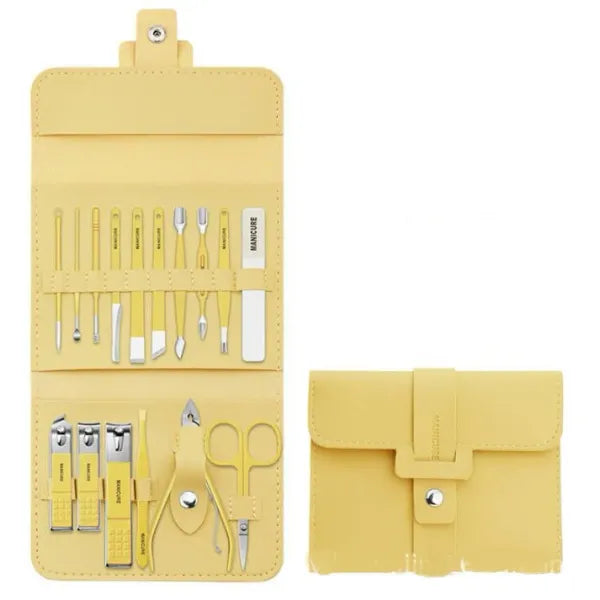Lirie™ Good-looking Foldable Stainless Steel Nail Clipper Set