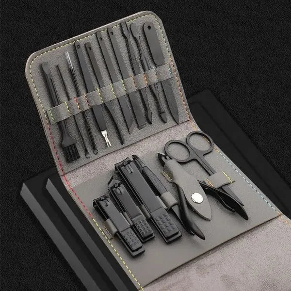 Lirie™ Good-looking Foldable Stainless Steel Nail Clipper Set